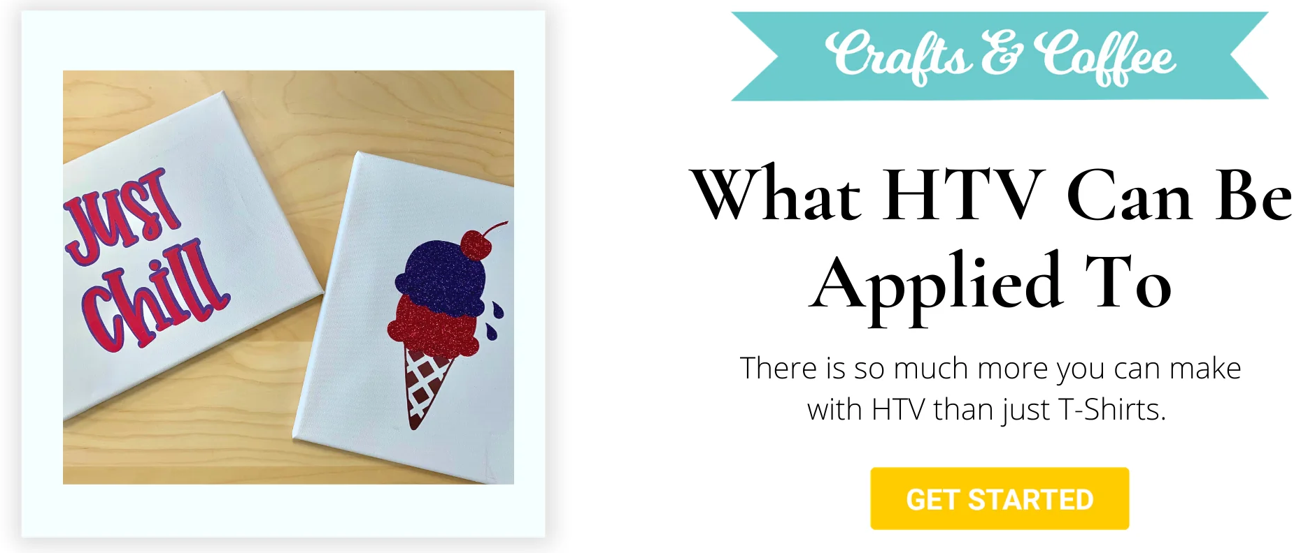 what can you apply htv to