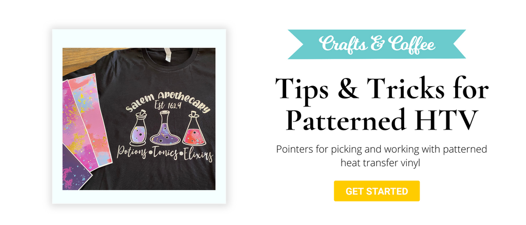 A Beginner's Guide to Vinyl & Heat Transfer Vinyl Crafting