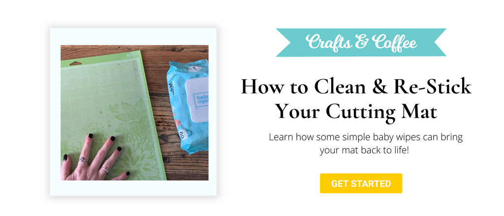 Tips for Removing Materials from Your Cricut Mat - Hey, Let's Make