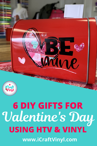 Top Gifts for Valentine's Day with Sublimation and Heat Transfer vinyl