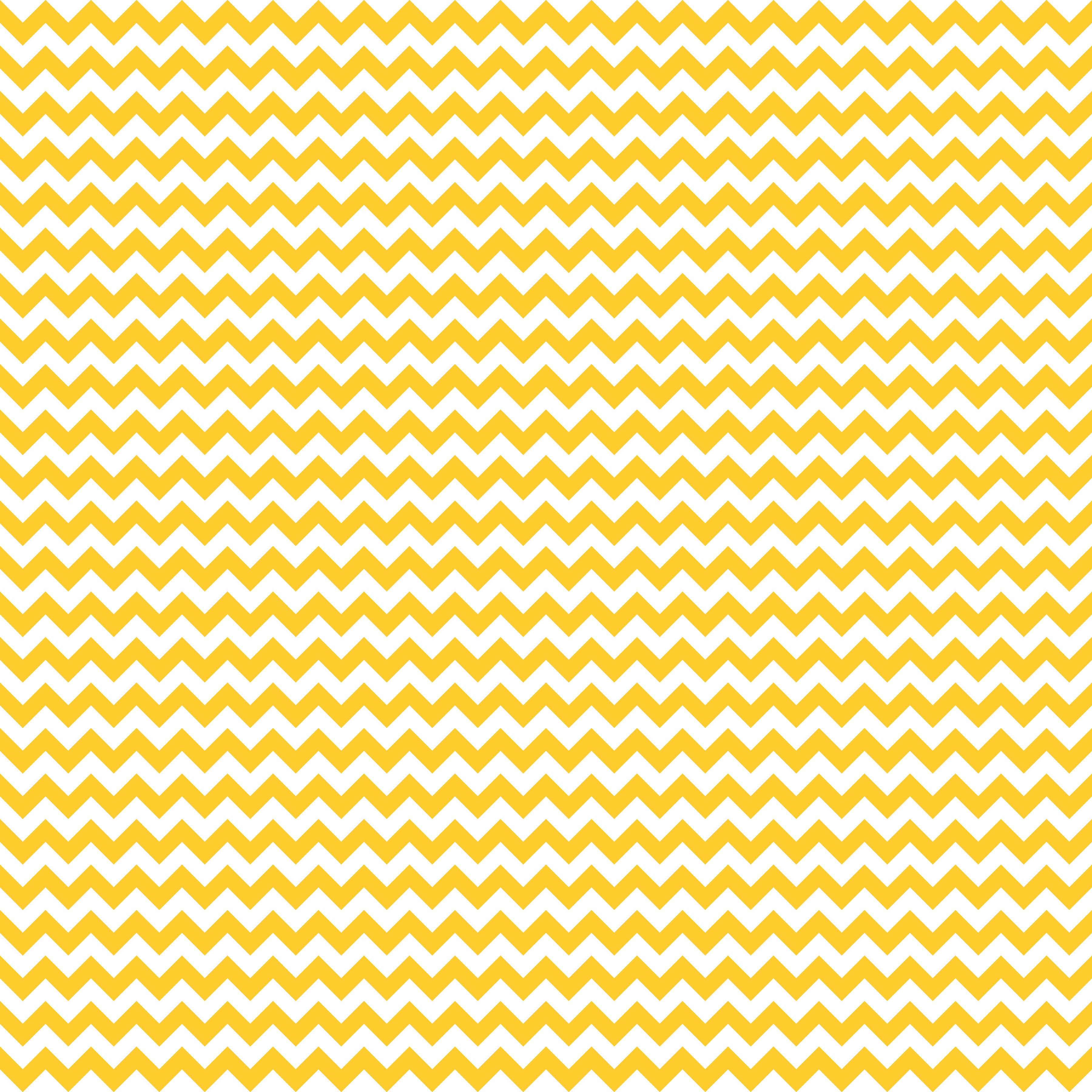 Yellow & White Chevron Stripes 12x12 Patterned Vinyl Sheet - iCraftVinyl