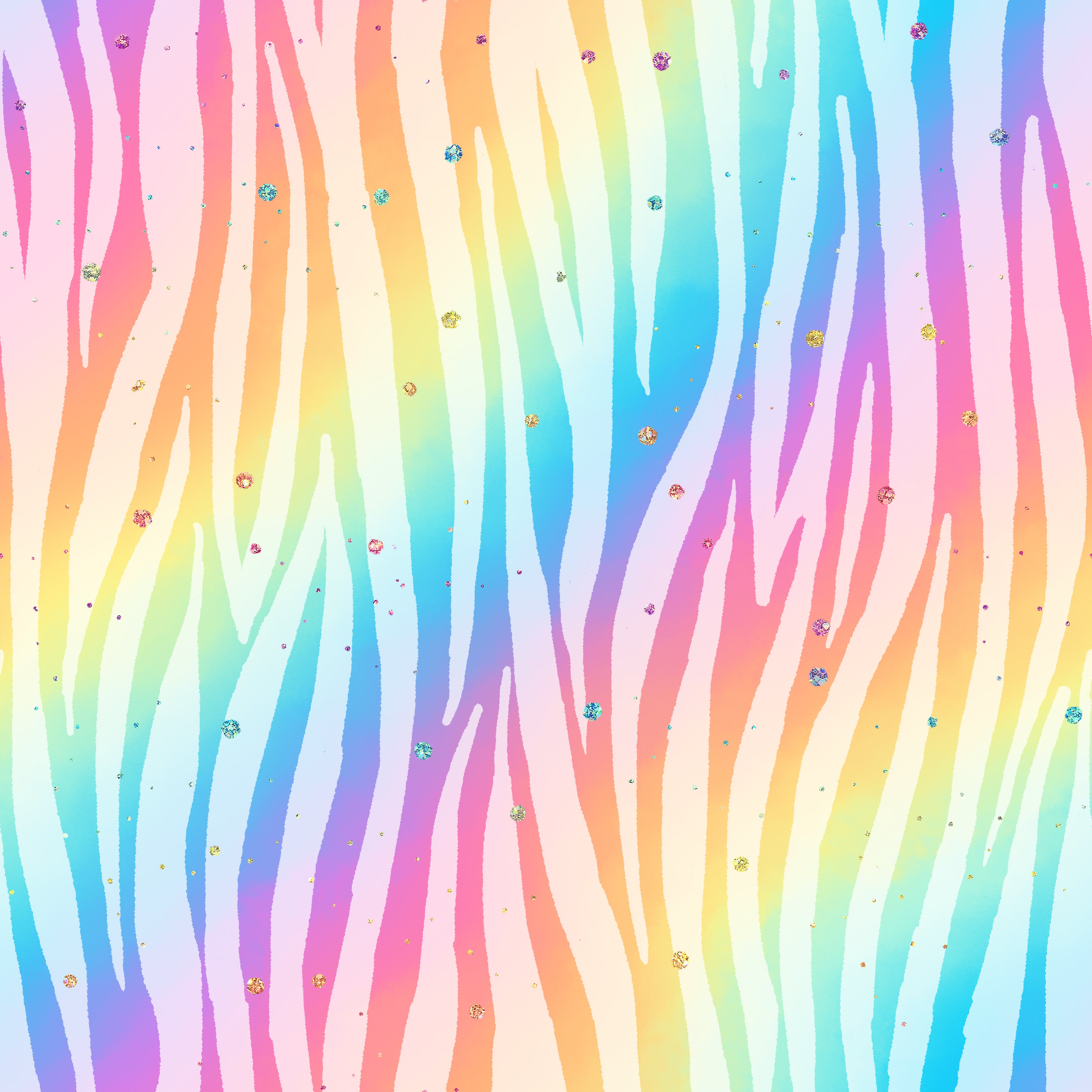 rainbow zebra stripes