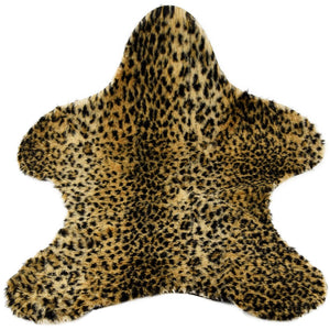 Deco-tapijt nepbont 'Leopard', 74x62cm