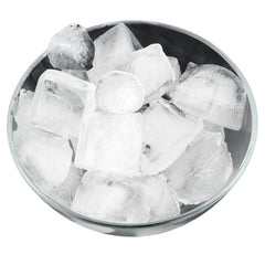 cooling bowl of ice
