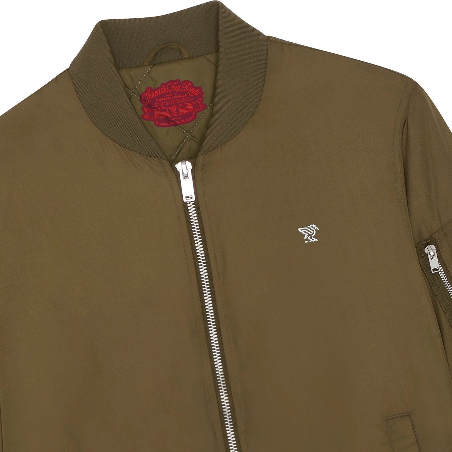 Bird Mark Pullover Jacket – Threads For Reds