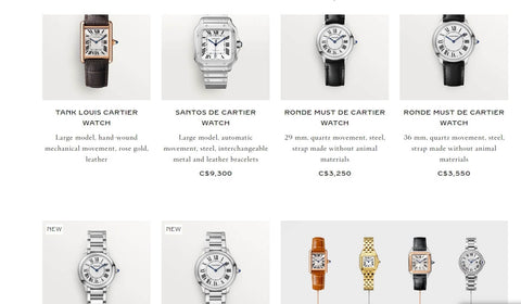 Cartier Watches for men