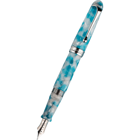 Aurora America Sketch pen, Limited Edition, Marbled resin, Chrome trims