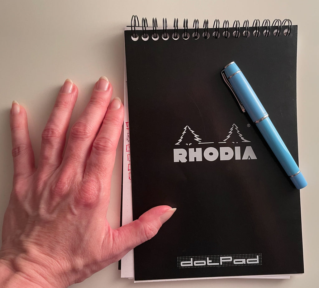 How To Use Rhodia Paper - The Happy Ever Crafter