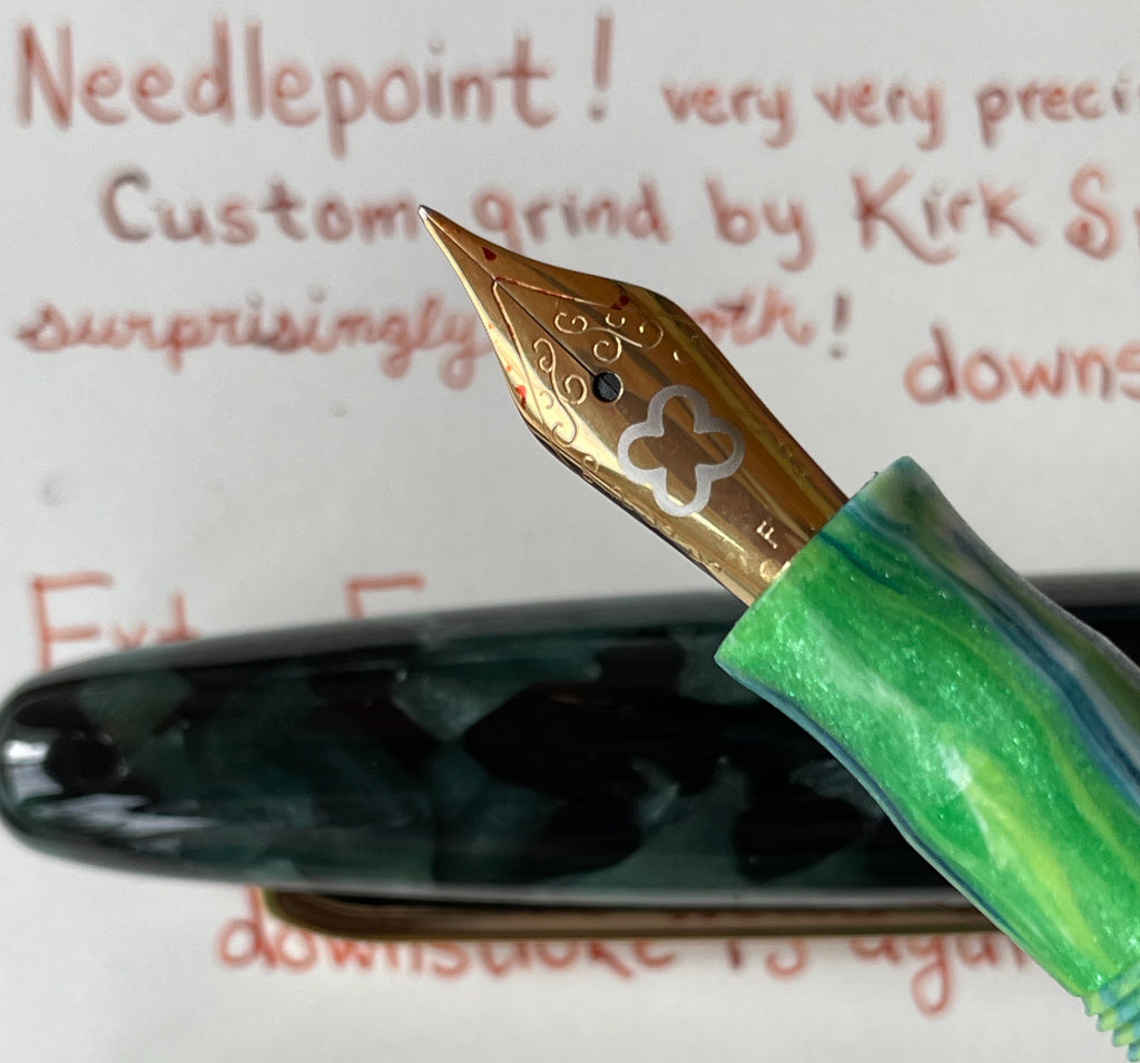 Newbie here, Fountain pen feathering in almost every paper : r/fountainpens