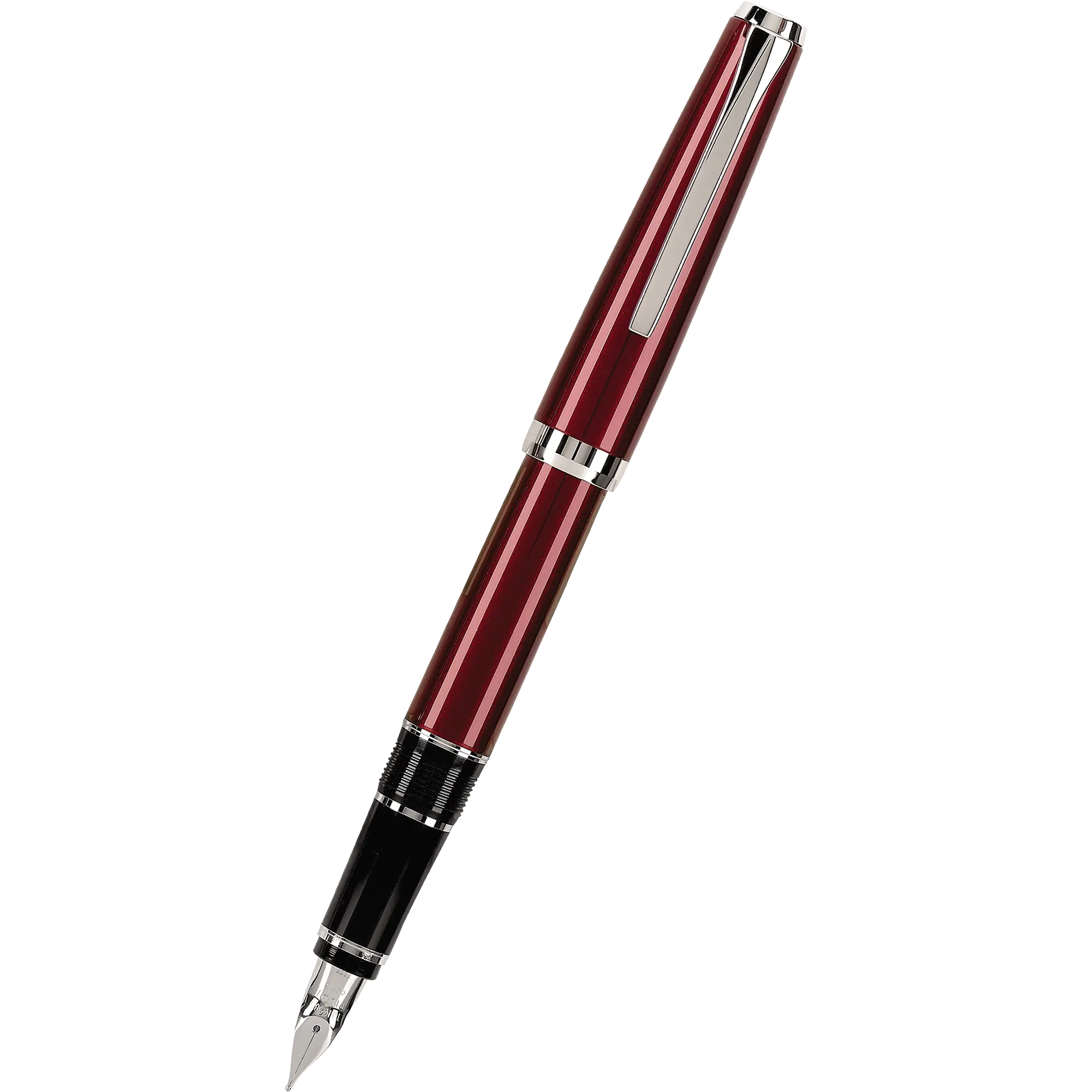 Pilot Falcon Fountain Pen - Black - Gold Trim - Pen Boutique Ltd