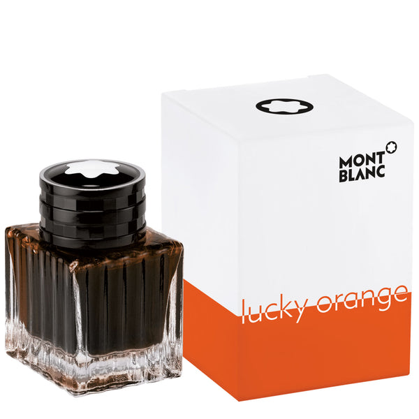 Montblanc Bottled Ink - Lucky Orange - 30ml-Pen Boutique Ltd