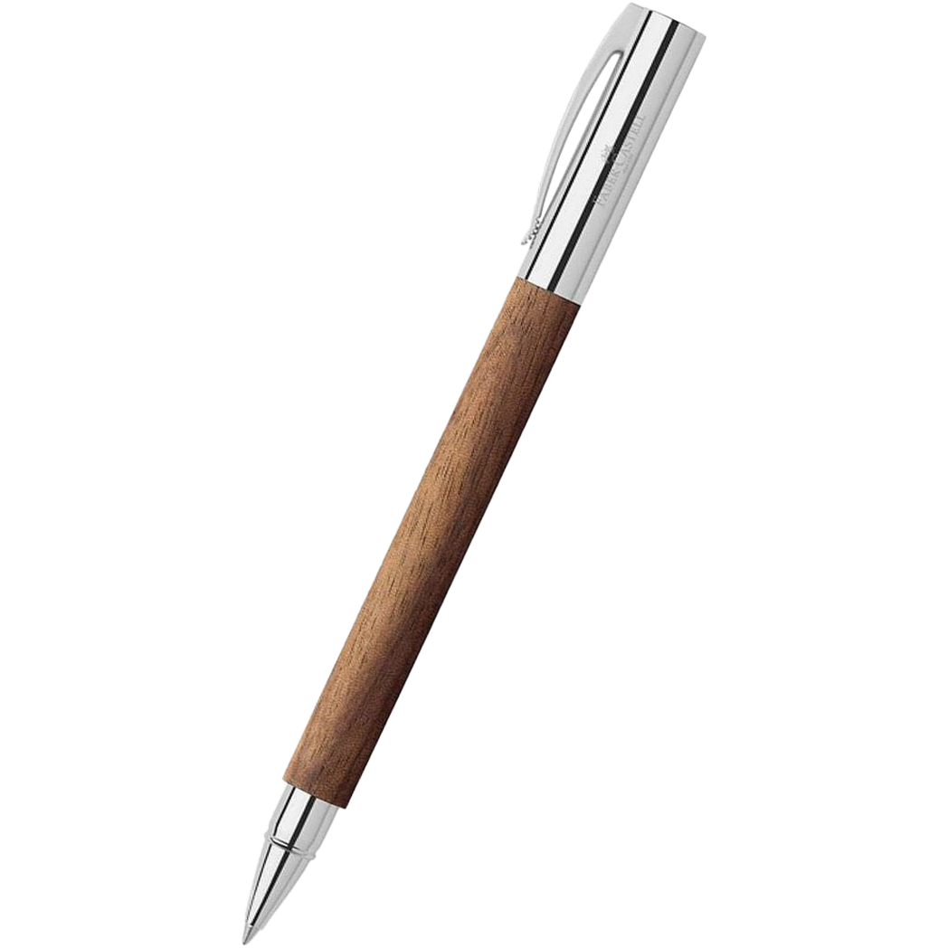 Luxury Walnut Ballpoint Pen Writing Set - Elegant Fancy Nice Gift P