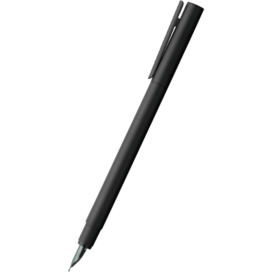 Faber-Castell NEO Slim Fountain Pen - Black Matte w/ Rose Gold