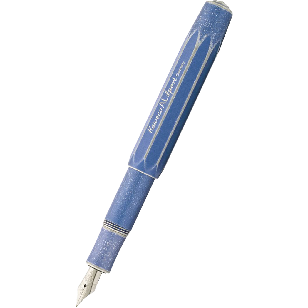 KAWECO AL SPORT STONEWASHED ROLLERBALL PEN BLUE