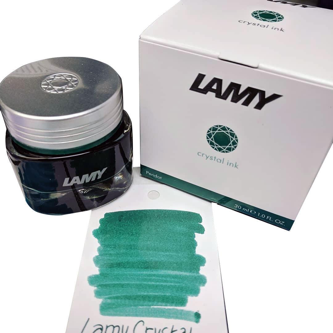 Lamy T53 Crystal Ink Bottle - Peridot - Pen Boutique