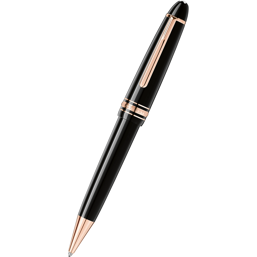 Montblanc Meisterstuck Ballpoint Pen - Black - Gold Trim - LeGrand