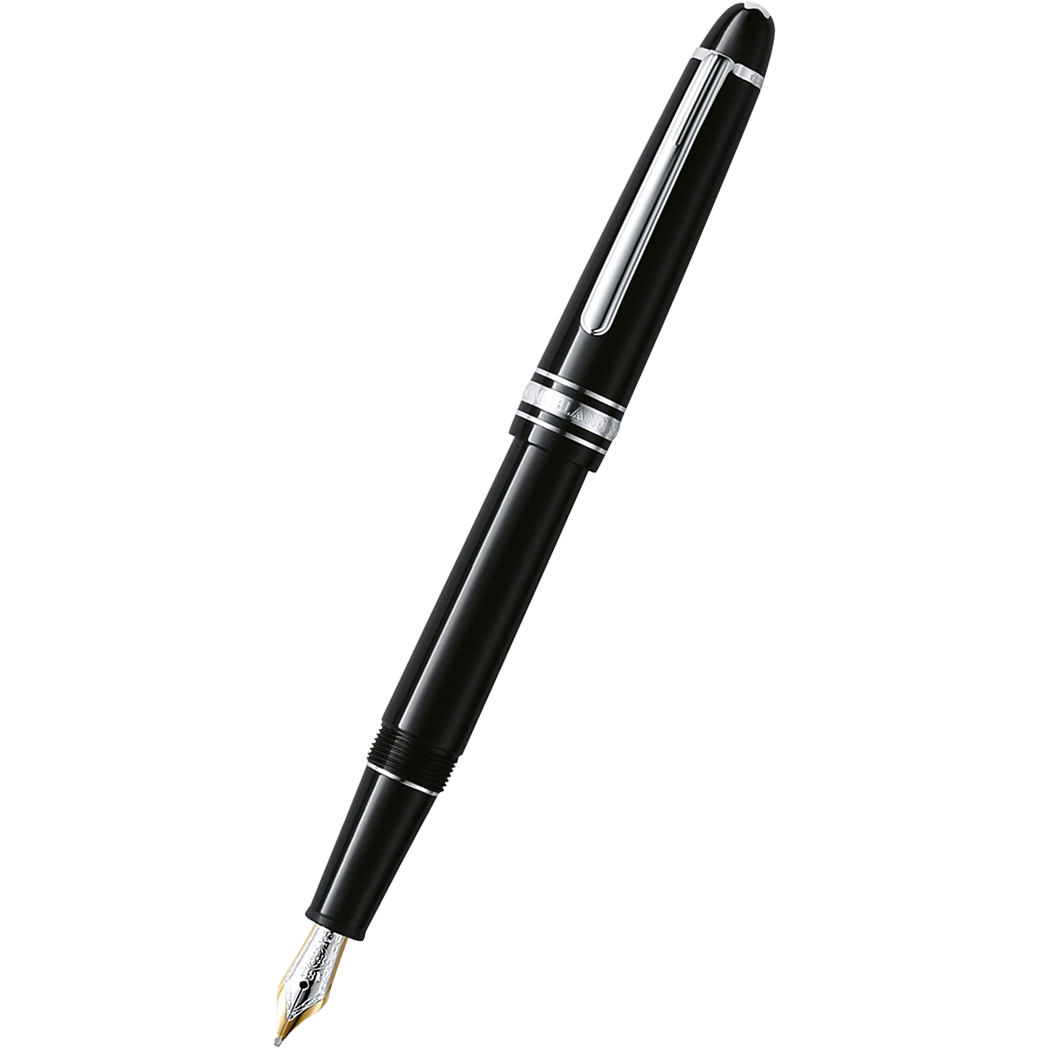 religie Bezwaar Inpakken Montblanc Meisterstuck Fountain Pen - M145P - Black - Platinum Trim - - Pen  Boutique Ltd