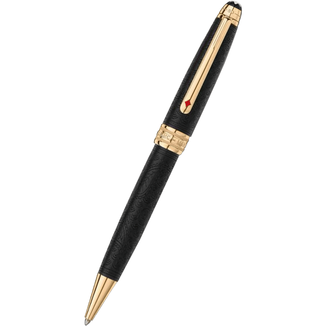 Montblanc Meisterstuck Ballpoint Pen - Black - Platinum