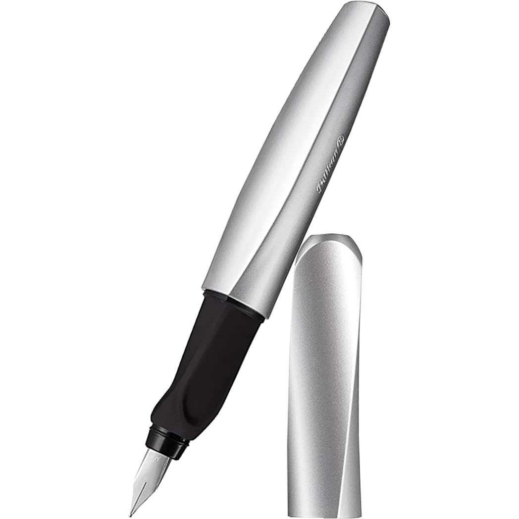 Grote hoeveelheid bijzonder Pool Pelikan Twist Fountain Pen - Silver - Medium (Boxed) - Pen Boutique Ltd