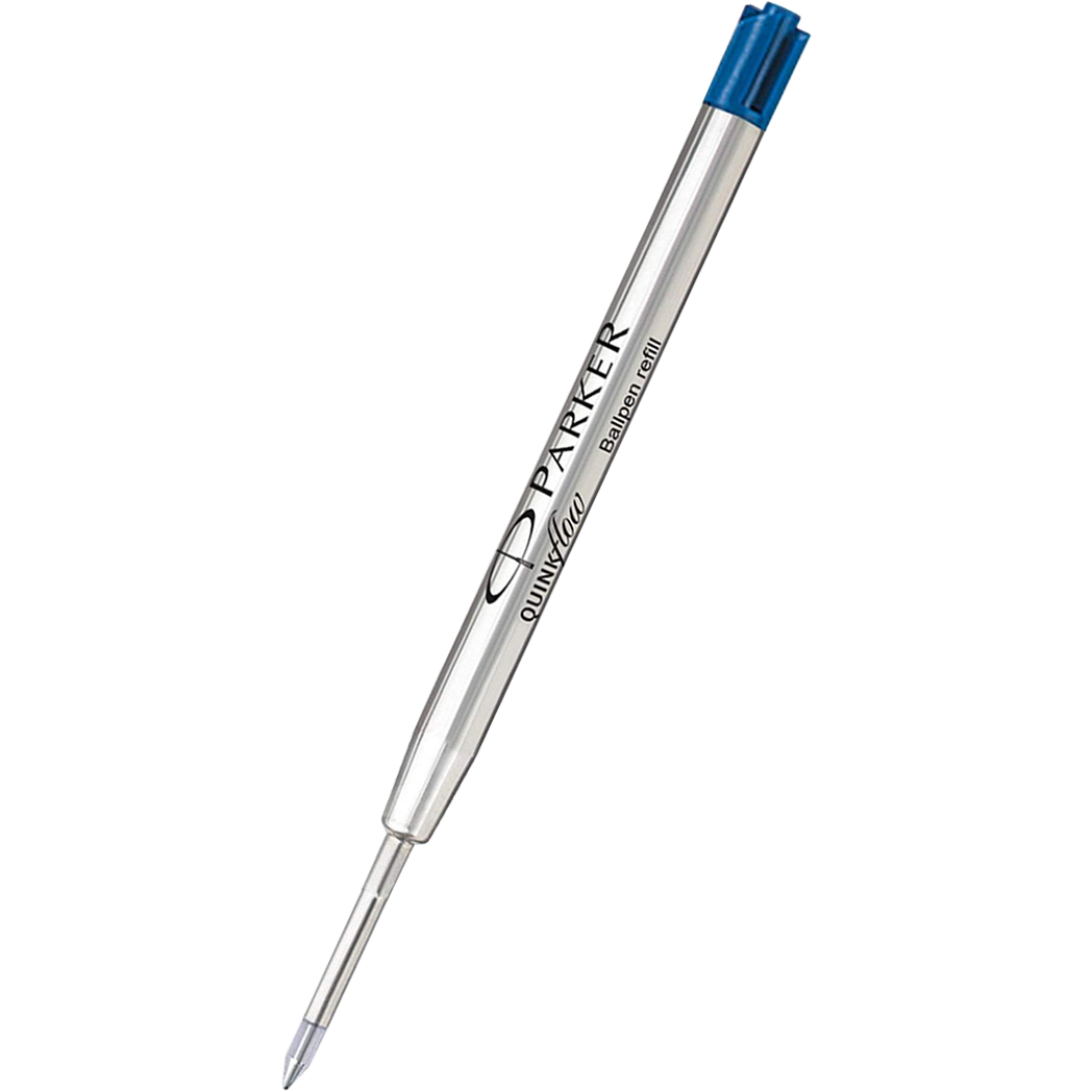 Parker Quink Flow Ballpoint Refill Fine Blue - Stationery Guy