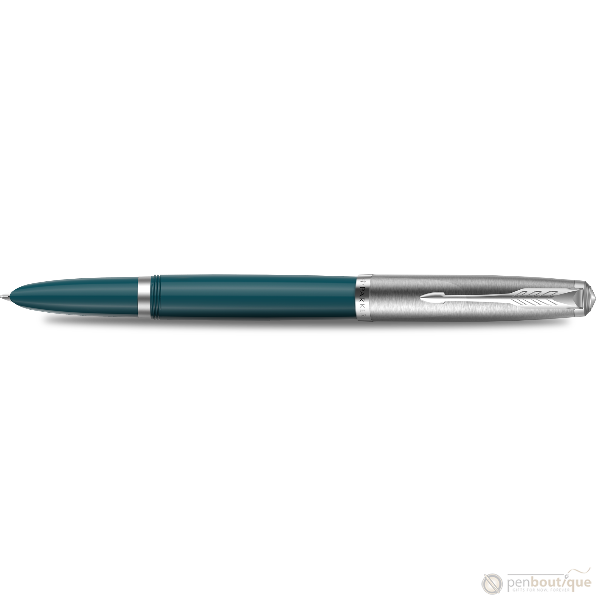 Voorstad publiek Trouw Parker 51 Next Generation Fountain Pen - Teal Blue - Chrome Trim - Pen  Boutique Ltd