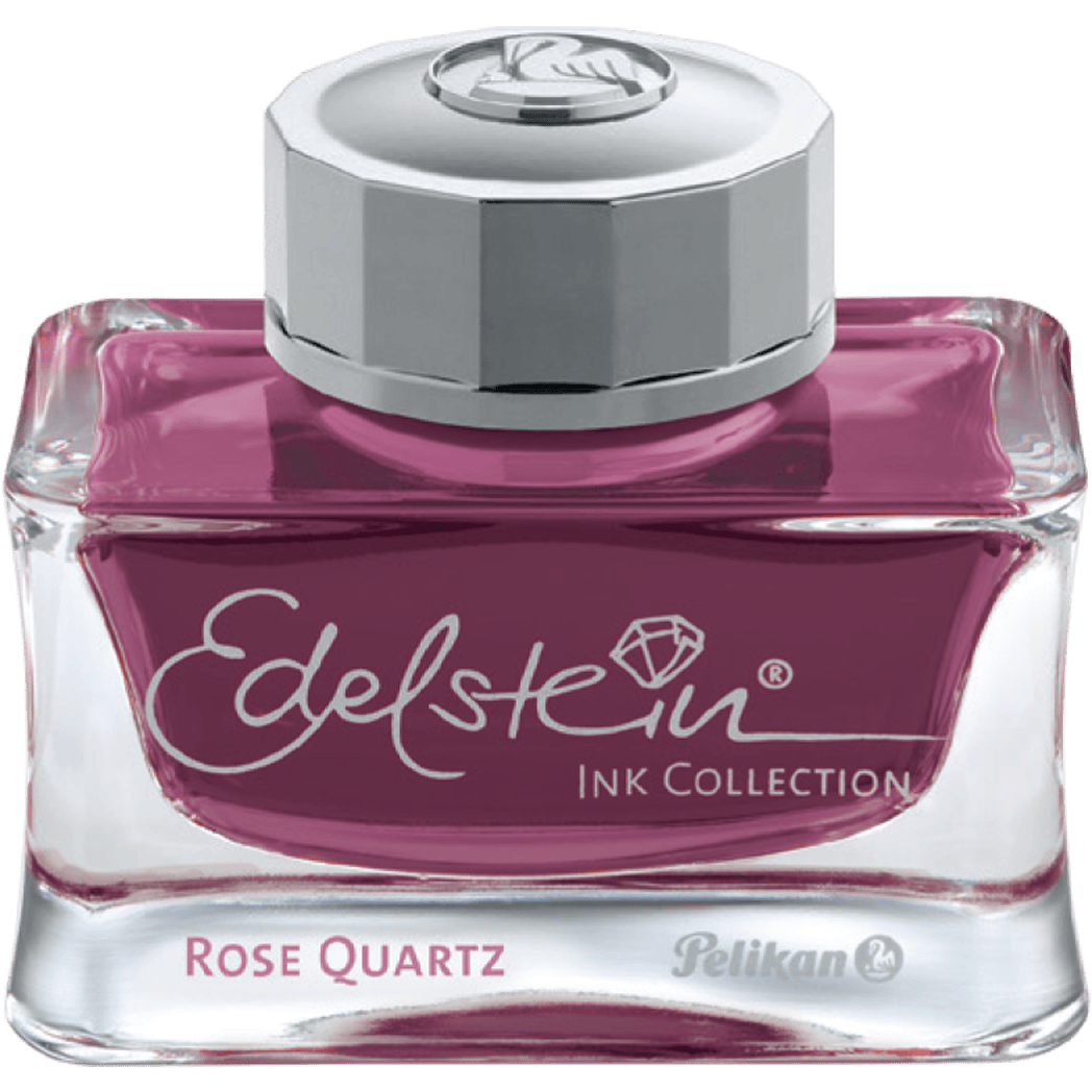 Pelikan Edelstein Ink Bottle Rose Quartz Ink Of The Year 2023 Pen