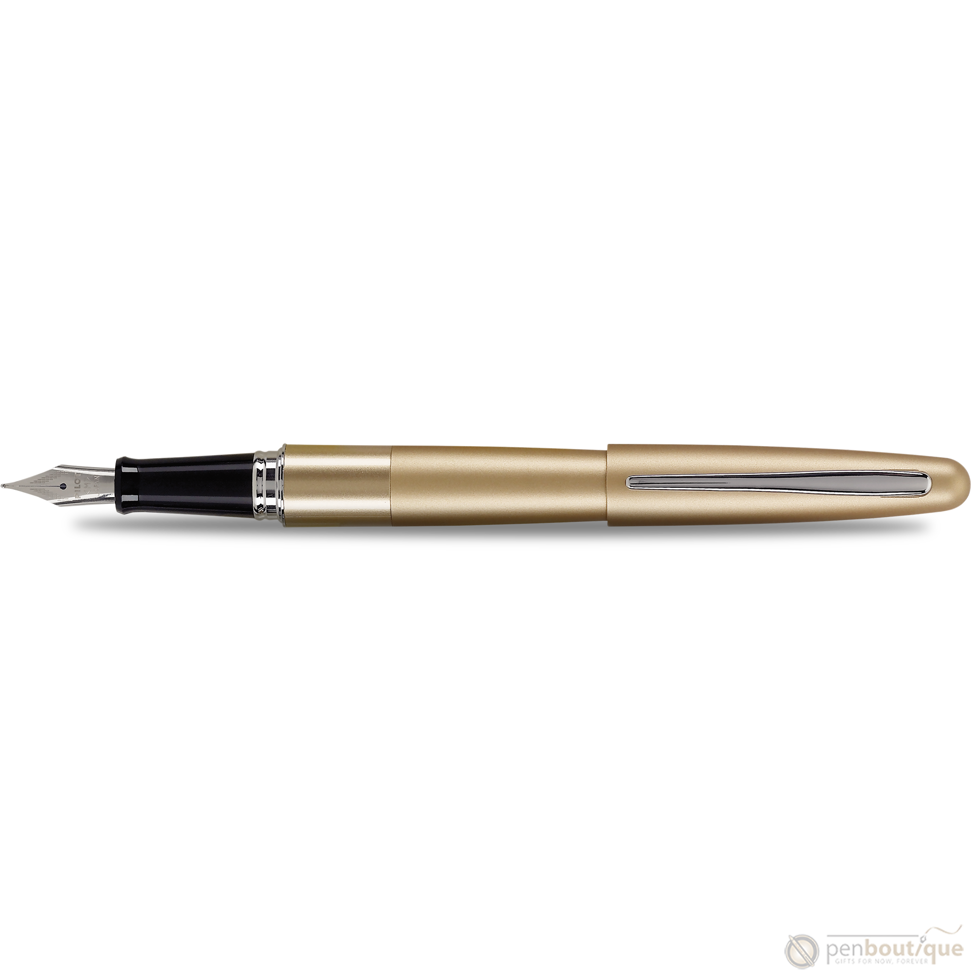 Pilot Fountain Pen - Collection - Plain Gold - Pen Ltd