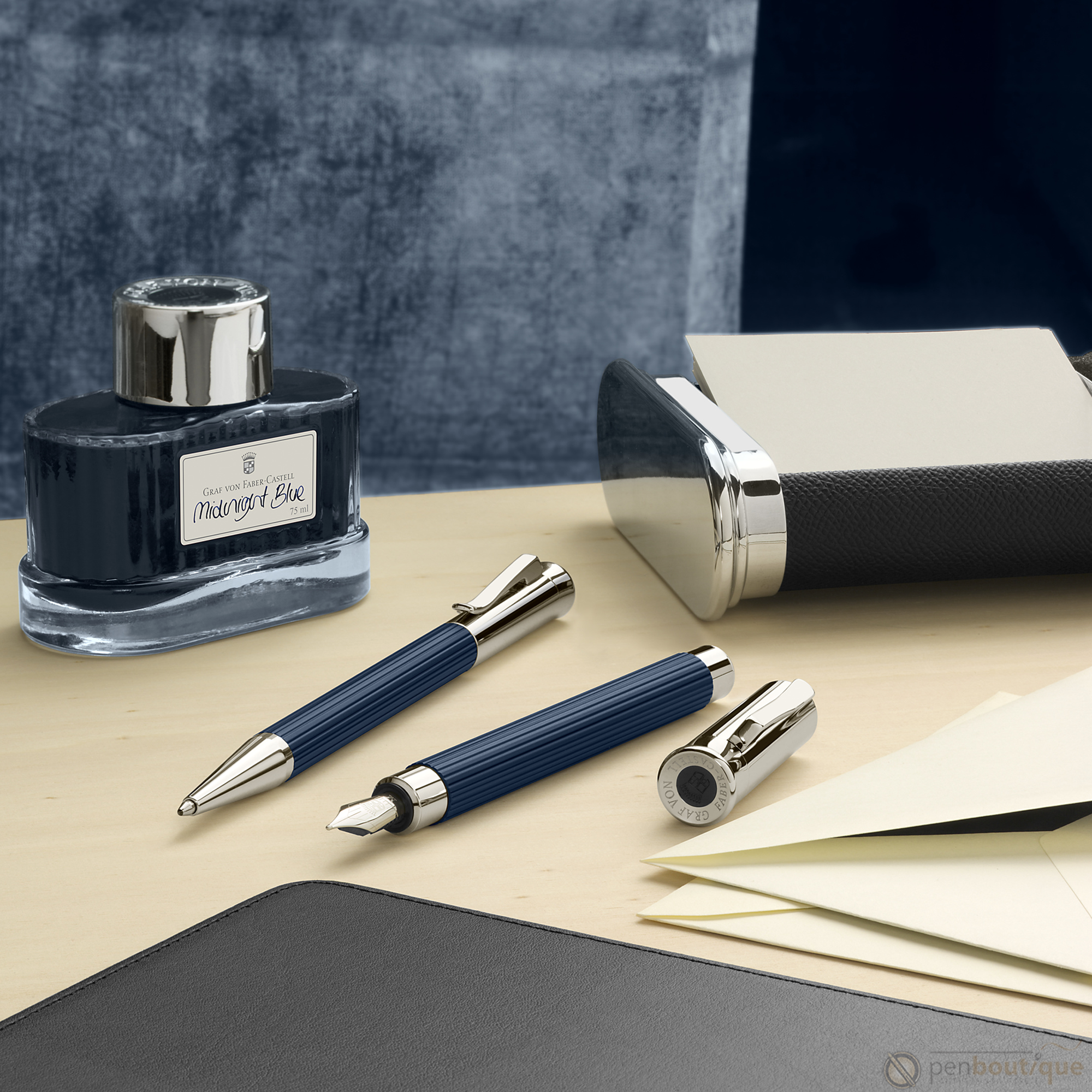 Von Faber-Castell - Design Midnight Ink Bottle – Pen Boutique Ltd