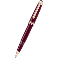 mont blanc meisterstuck ballpoint pen burgundy