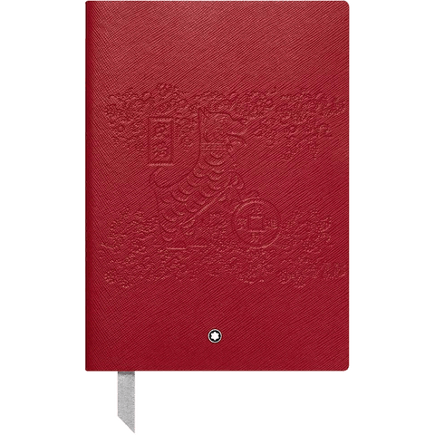 Notebook #163 medium, blue lined - Luxury Notebooks – Montblanc® MO