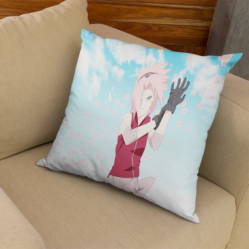Haruno Sakura Alternative Blend Naruto Throw Pillow