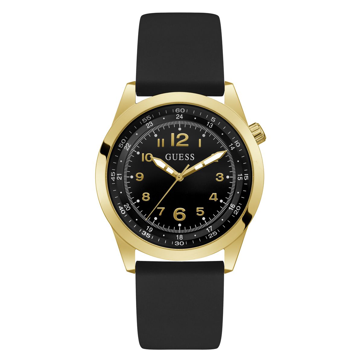 Guess PHOENIX Black Dial Men's Watch - GW0386G3 – Just Watches