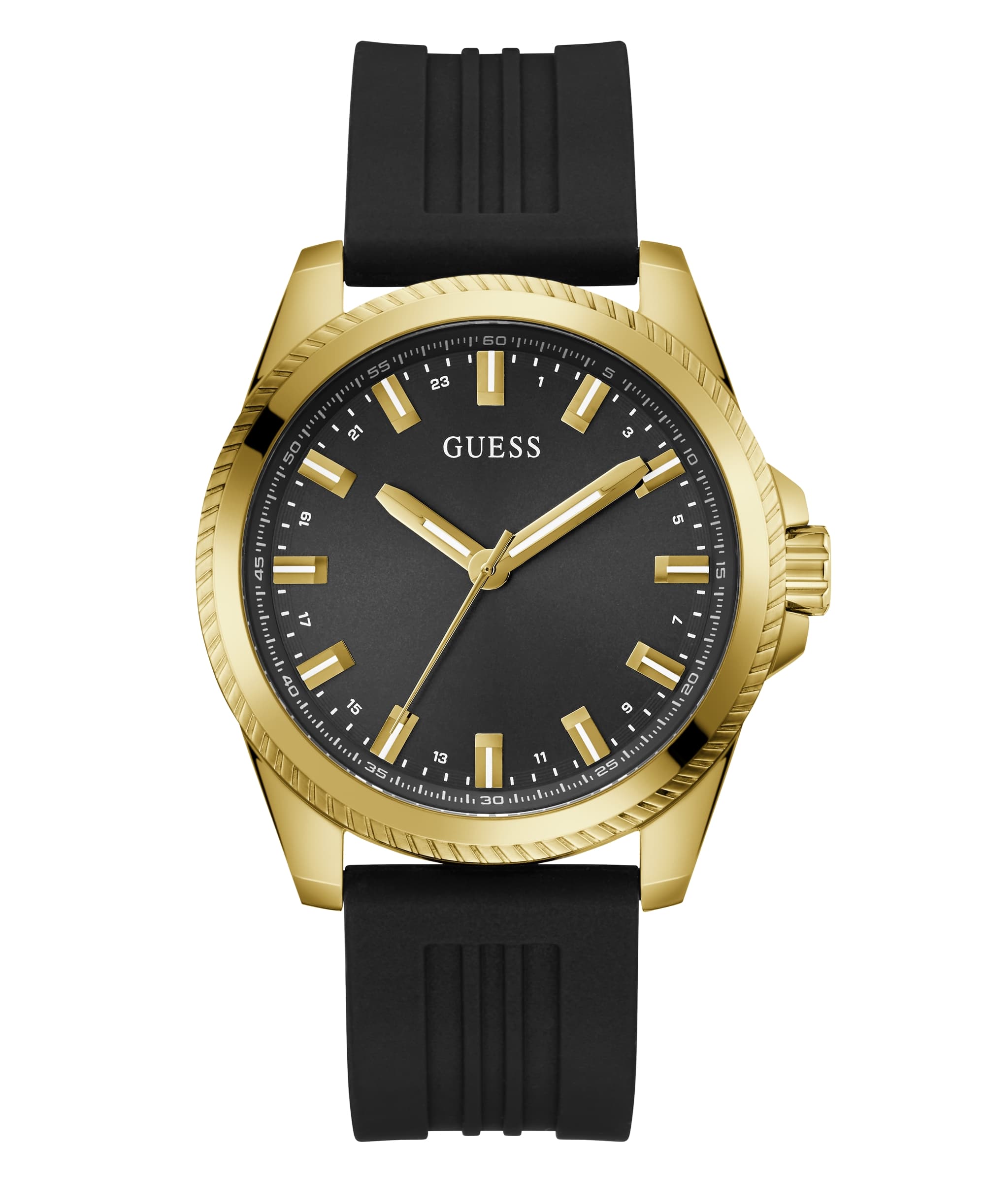 Guess Zeus Black Dial Men\'s Watch -GW0208G2 – Just Watches