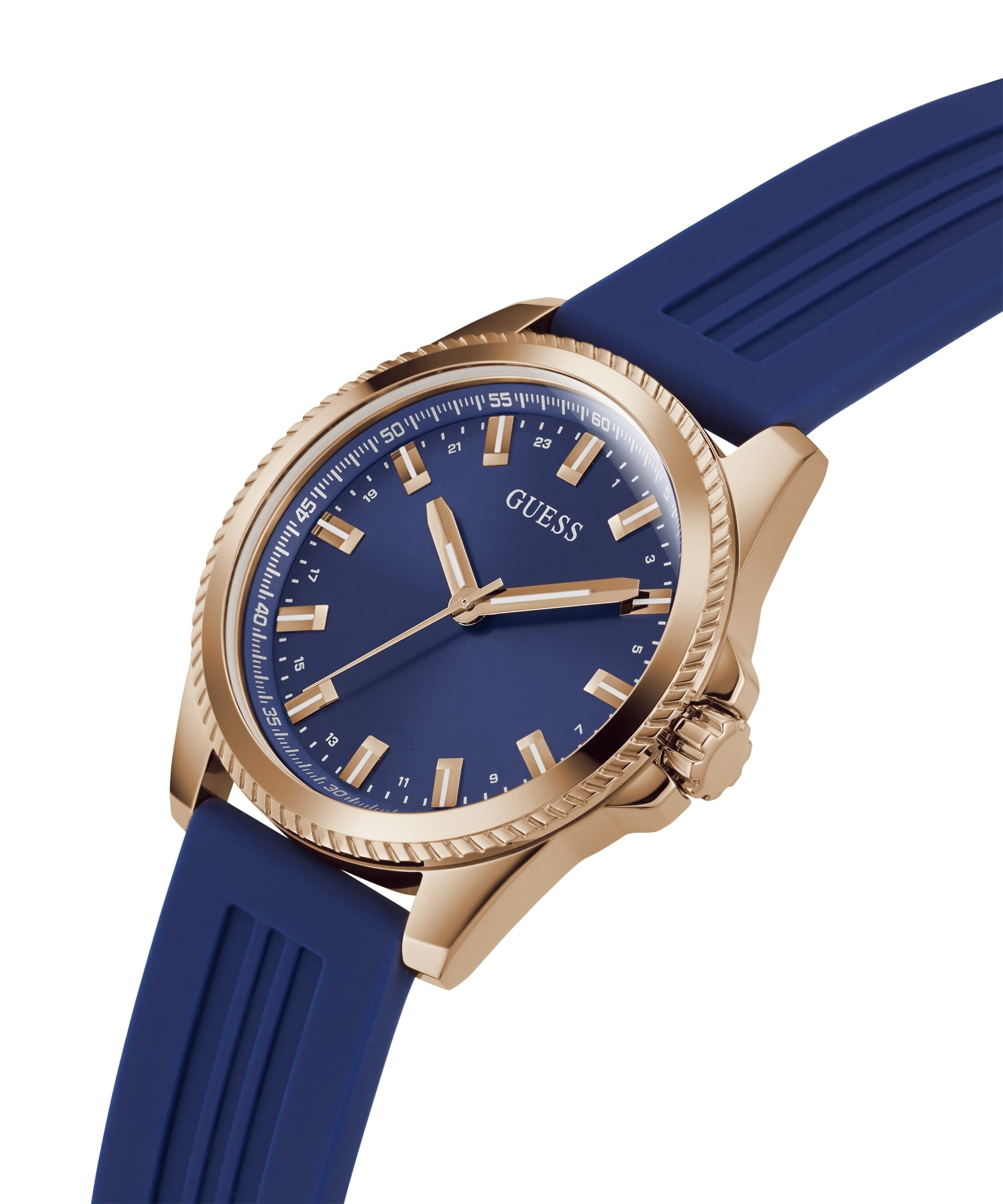 Guess Blue GW0202 – Phoenix Tonneau Men Watch - Multi-Function Case Watches Just Dial