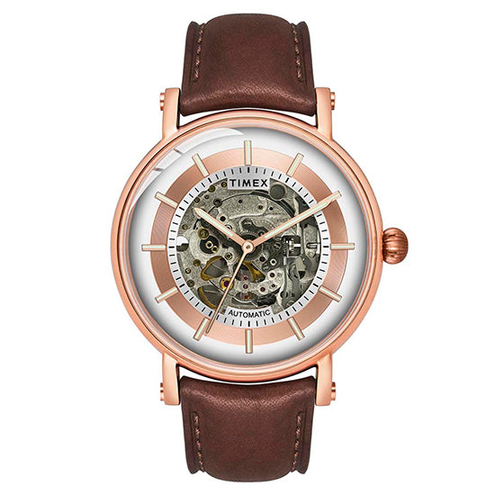 Timex E Class Silver Dial Men's Watch - TWEG16715 – Just Watches