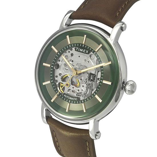 Timex Green Dial Men's Watch - TWEG16717 – Just Watches