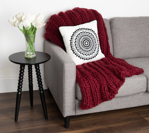 Chunky Knit Blanket