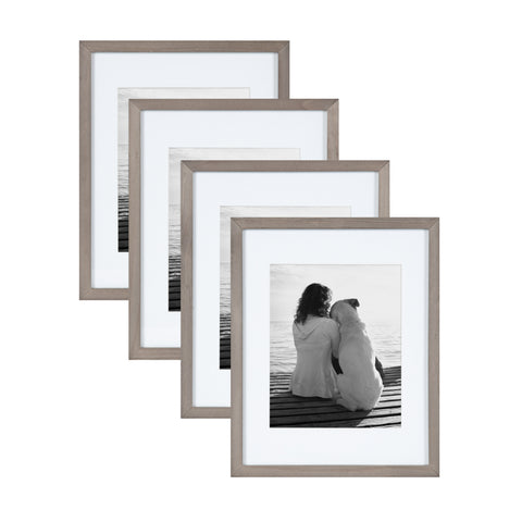 20-Pack, white, 8x8 Photo Frame (4x4 Matted)