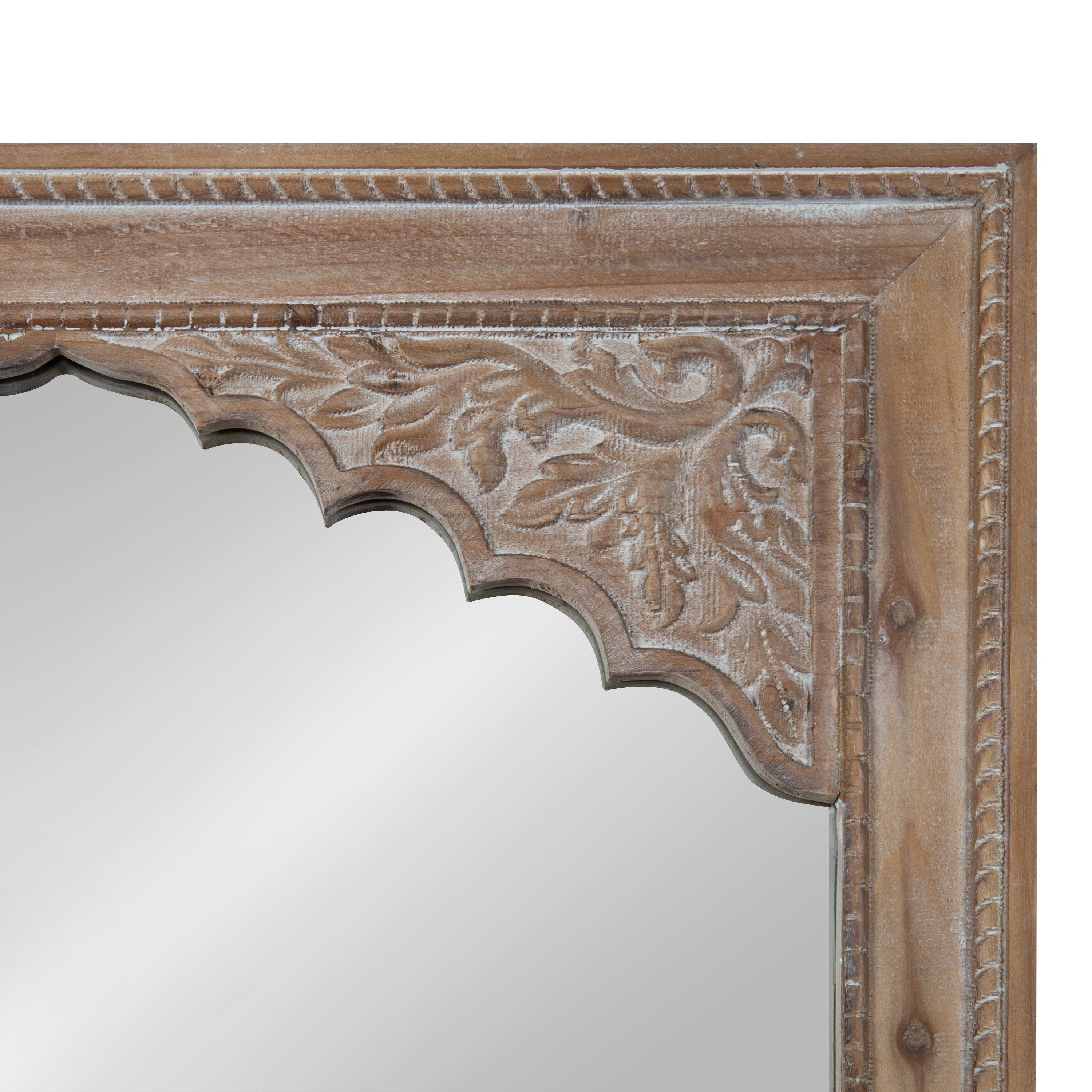 Shivani Wood Framed Mirror
