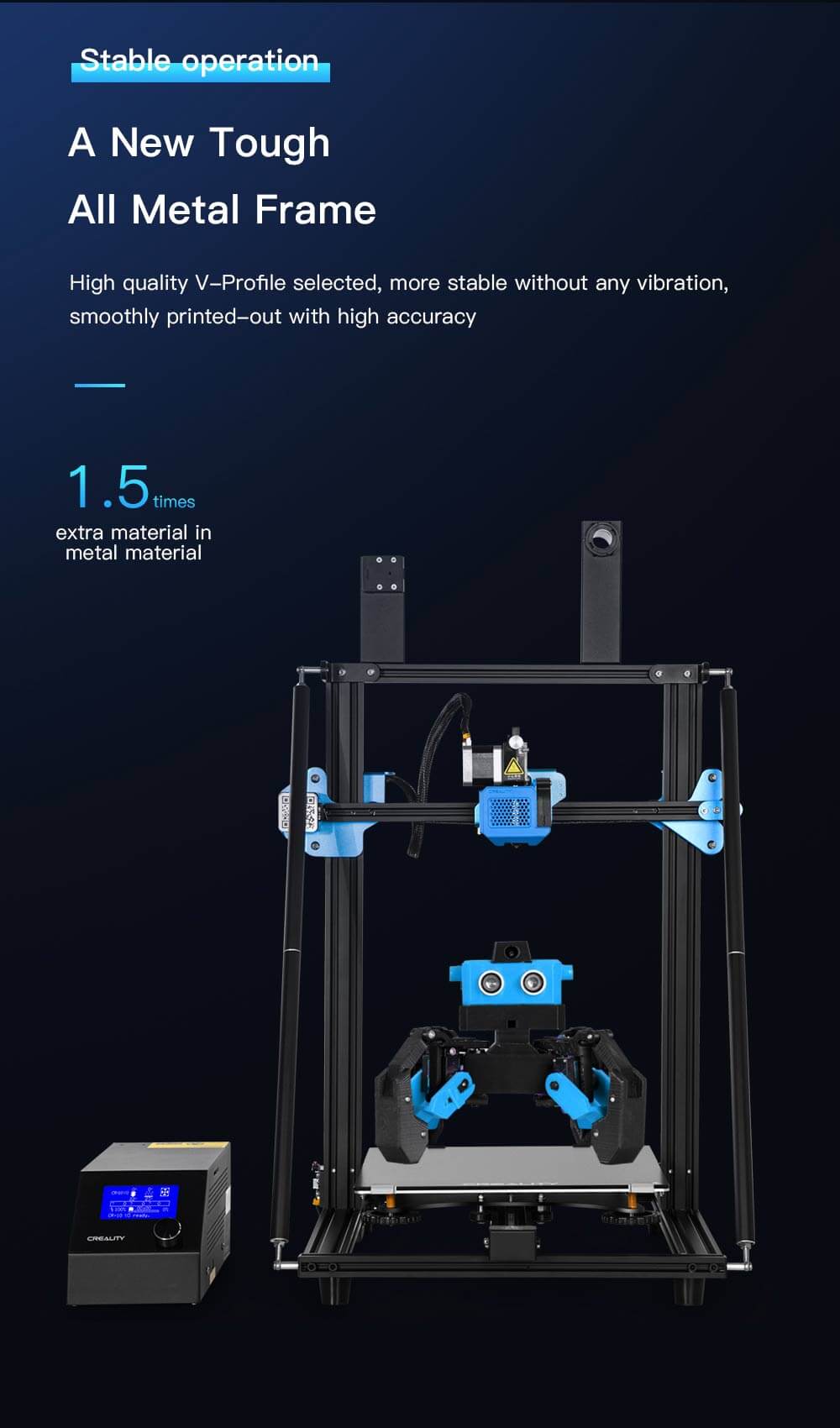 creality cr series 3d printer