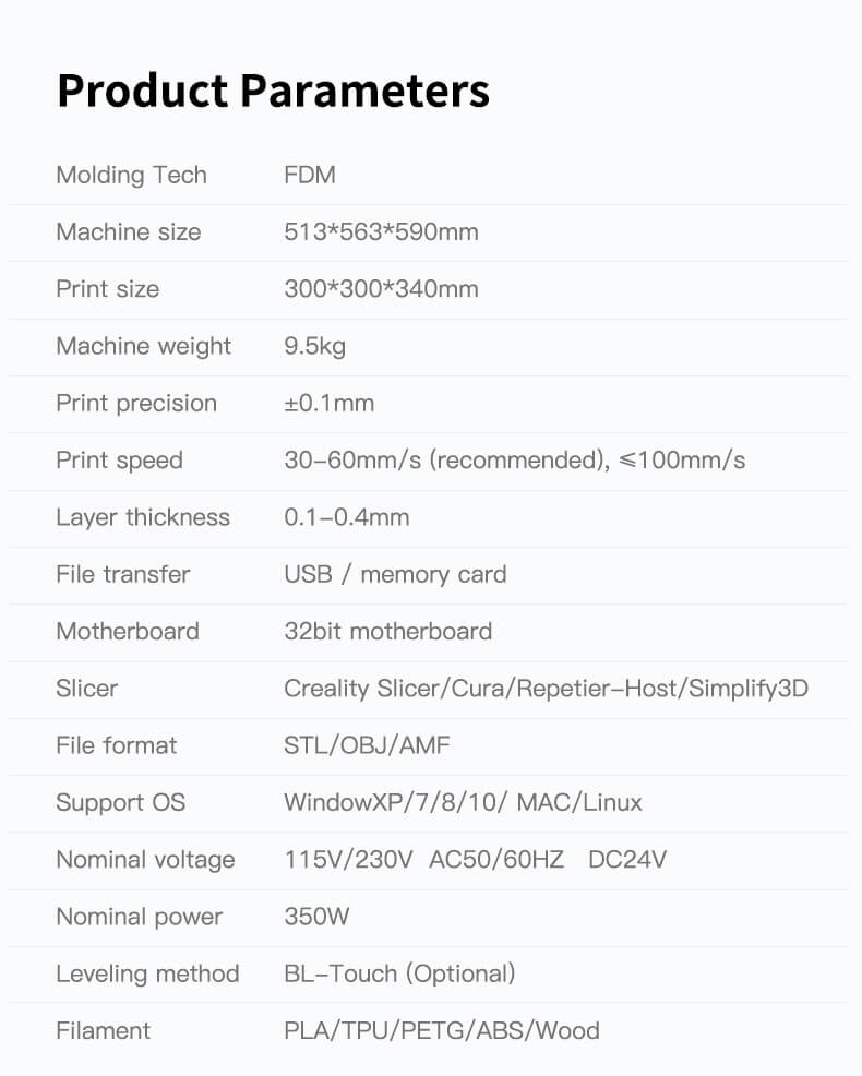 Creality ender 3 max 3d printer