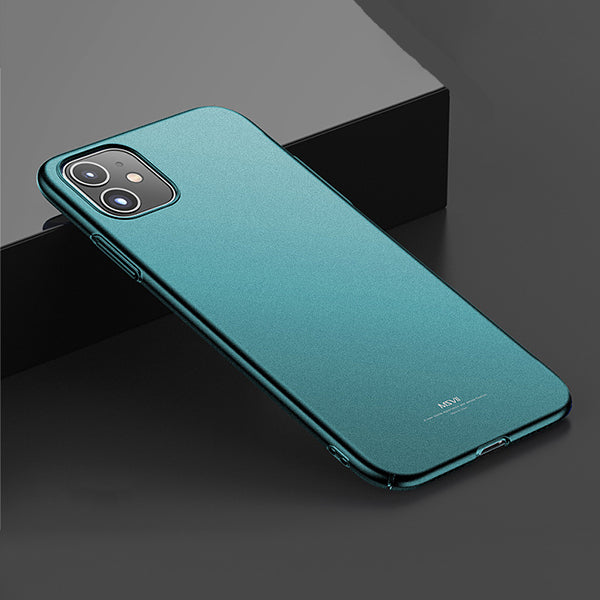 Fashion Green Color Ultra Thin Matte Case For Iphone 11 Pro Max X