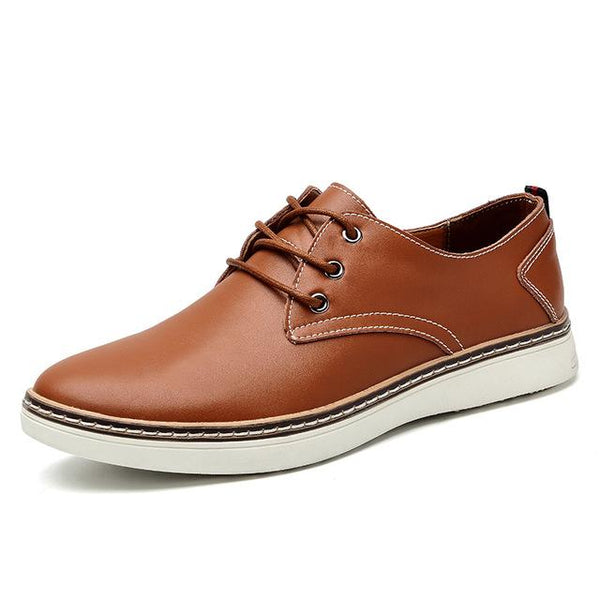 Men S Casual Shoes Geniune Leather Fashion Comfortable Business