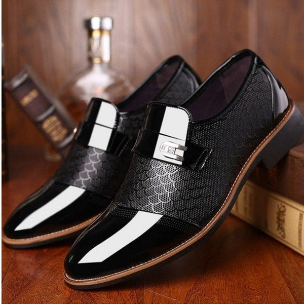 Men Shoes - Classic Business Mens Dress Shoes – Jollmall