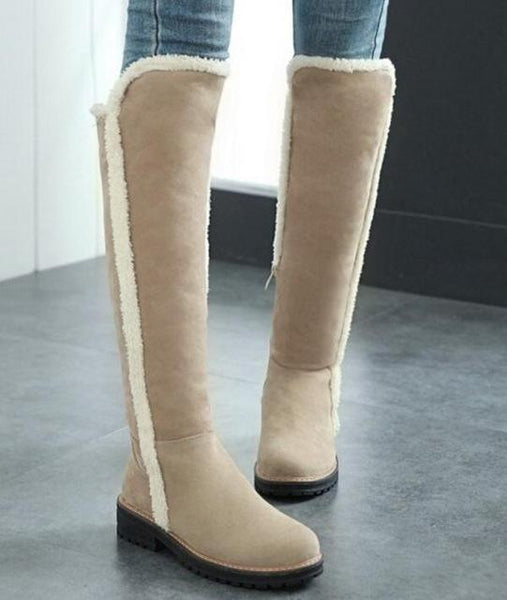 over the knee snow boots