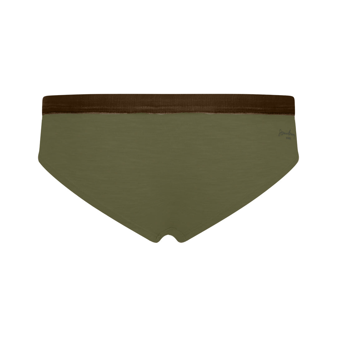 'RenÃ©e' in Khaki & Olive