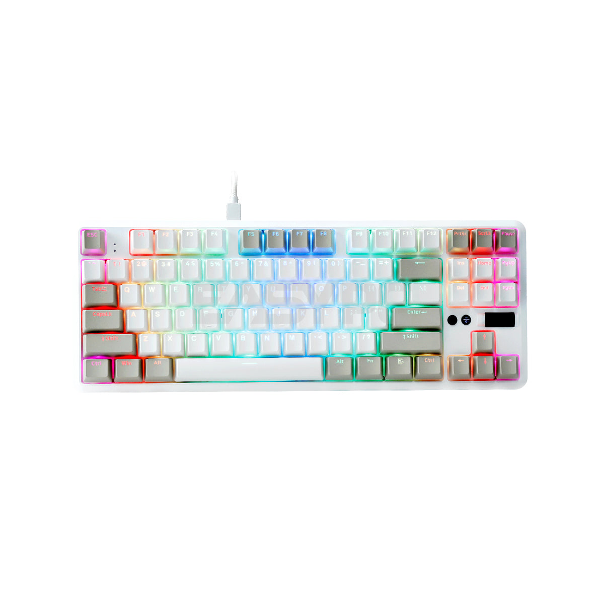 rakk white mechanical keyboard