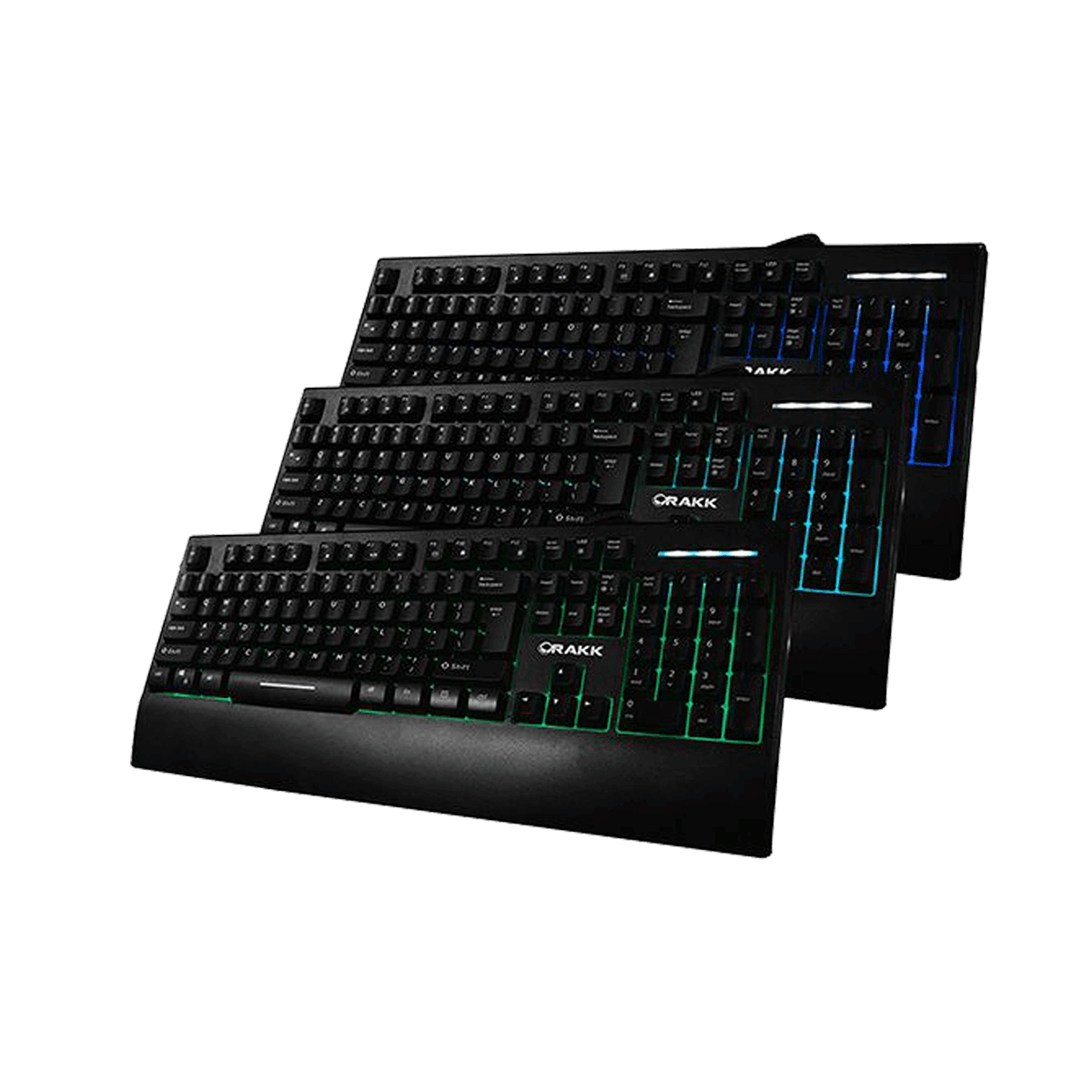 rakk mua illuminated gaming keyboard