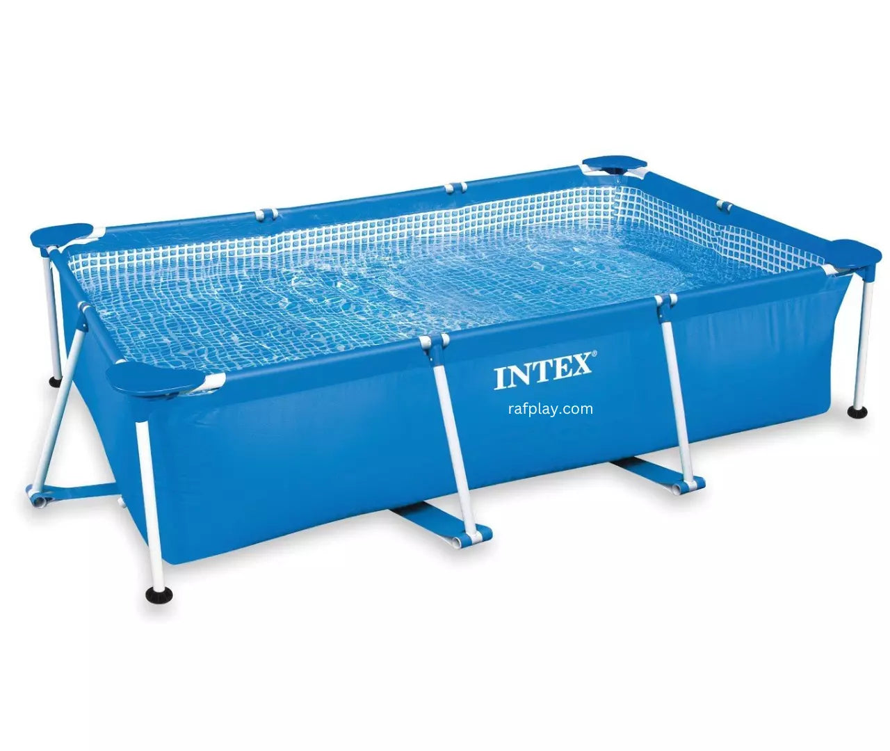 INTEX Steel Frame Rectangular Pool ( 3.0x2.0x0.75MT ) kids obstacle playsets Stand out with a glossy