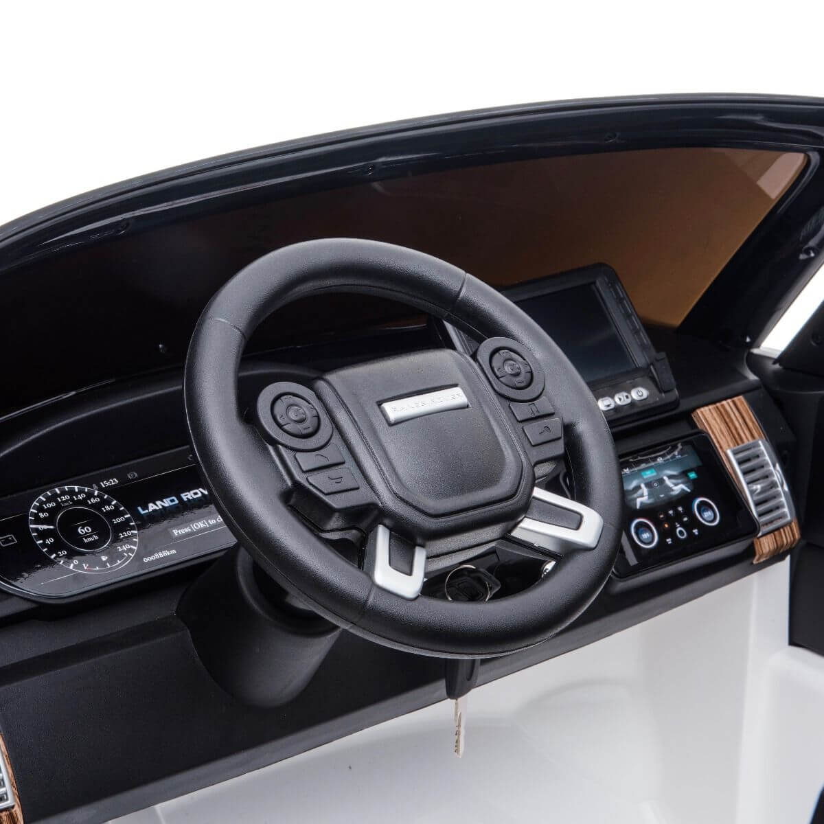 Steering Wheel of Range Rover